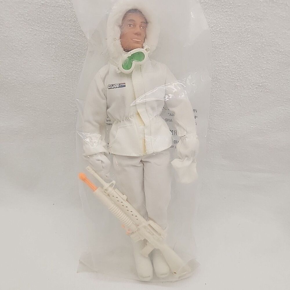 Action Figure GI JOE LT COLTON Arctic Assault Limited Original Box Hasbro Letter